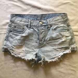 American Eagle Tom Girl Shortie size 0 Shorts